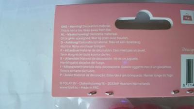 Baby Roze en Witte Confetti (14g)