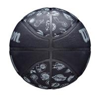 Wilson Basketbal NBA All Teams Composite Indoor Outdoor Black - thumbnail