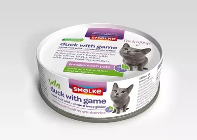 Soft Pate Duck with Game 80g Smolke - Smolke