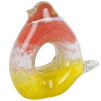 Beeld Bird glas 11,5 cm | 12 stuks - thumbnail