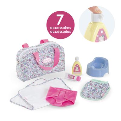 Babyaccessoires - COROLLE - Bloemenverschoonset - 7 accessoires - vanaf 2 jaar