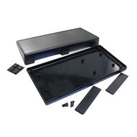 Hammond Electronics 1599HTSBK Consolebehuizing (l x b x h) 220 x 110 x 40 mm ABS Zwart 1 stuk(s) - thumbnail