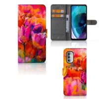Hoesje Motorola Moto G51 5G Tulips - thumbnail