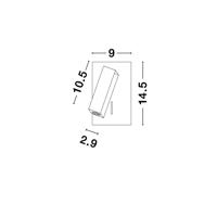 Lyora WandlampjeDona wit - 9081351 - thumbnail