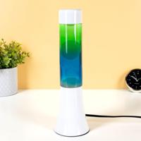 Mini lavalamp blauw en groen gradient - thumbnail