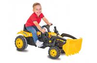 JAMARA traptractor Strong Bull met voorlader 125 x 51 cm geel - thumbnail