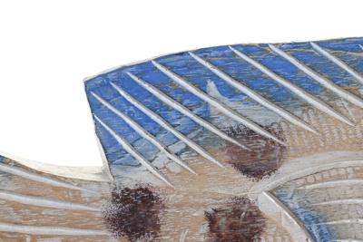 Decoratieve figuren DKD Home Decor 40 x 5 x 18 cm Natuurlijk Blauw Vis Mediterrane Decoratieve figuren DKD Home Decor 40 x 5 x 18 cm Natuurlijk Blauw Vis Mediterrane