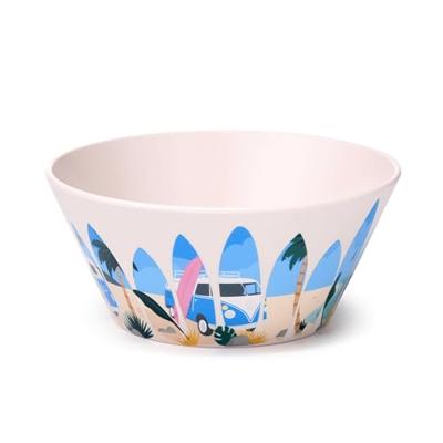 VW T1 Volkswagen Busje Waves Set van 4 Duurzame RPET Picknick Kommen