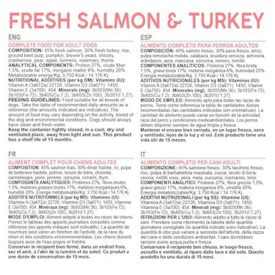 ARQUIVET Verse zalm met kalkoen - halfvochtig hondenvoer - 10 kg