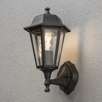 KonstSmide Klassieke muurlampChicago zwart - 7094-750 - thumbnail