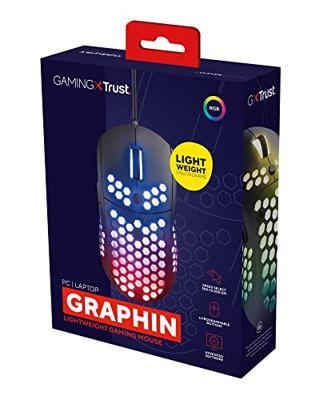 GXT 960 Graphin - Muis - rechtshandig - optisch - 6 knoppen - met bekabeling - USB 2.0 GXT 960 Graphin - Muis - rechtshandig - optisch - 6 knoppen - met bekabeling - USB 2.0
