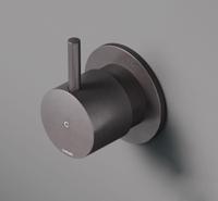 Inbouw Stopkraan Hotbath Cobber 1-hendel Verouderd IJzer (Koud) - thumbnail