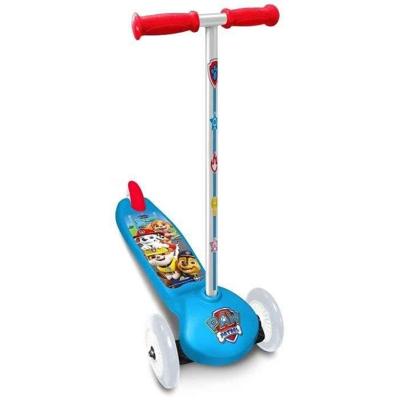 Nickelodeon paw patrol 3-wiel kinderstep voetrem blauw Nickelodeon paw patrol 3-wiel kinderstep voetrem blauw