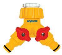 Hozelock 2256 Dubbele kraanaansluiting - thumbnail