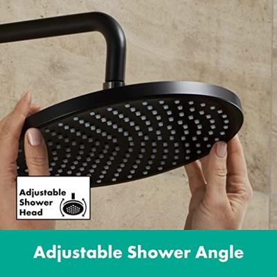 Hansgrohe Hoofddouche Vernis Blend 200 1 Jet Mat Zwart Hansgrohe Hoofddouche Vernis Blend 200 1 Jet Mat Zwart