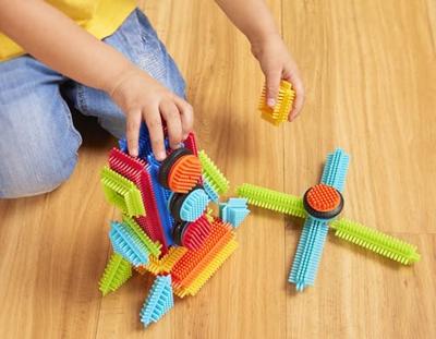 Bristle Blocks box met 36 stuks