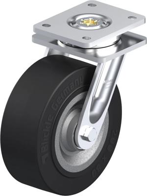 Blickle LO-SE 202K Zwenkwiel Wieldiameter: 200 mm Draagvermogen (max.): 850 kg 1 stuk(s) Blickle LO-SE 202K Zwenkwiel Wieldiameter: 200 mm Draagvermogen (max.): 850 kg 1 stuk(s)