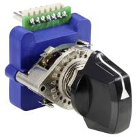 TRU COMPONENTS TC-12830252 Draaischakelaar 5 V/DC, 25 V/AC, 50 V/AC 0.5 A 1 x 30 ° 1 stuk(s) - thumbnail