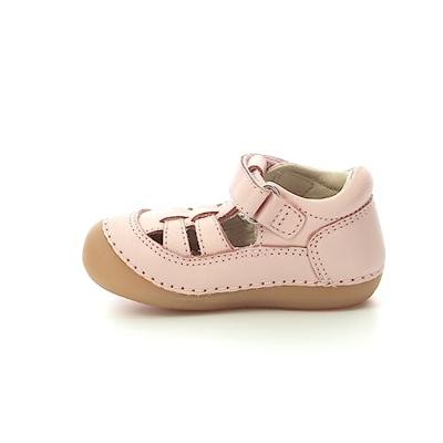 Sandalen van leer voor baby's Sushy 895233-10-131 KICKERS® rozen