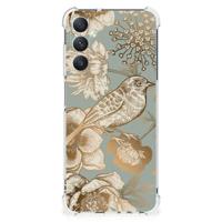 Case voor Samsung Galaxy A05s Vintage Bird Flowers - thumbnail