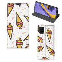 Samsung Galaxy A51 | Flip Style Cover | Icecream - thumbnail