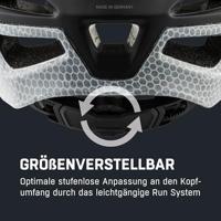 Olympic Sportswear Alpina sports mtb helm mythos reflective 52-57 zwart - thumbnail