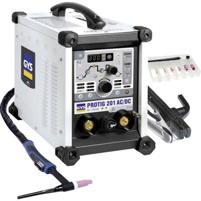 Gys Lasapparaat PROTIG 201 AC/DC, met accessoires - 5192063945 5192063945 Gys Lasapparaat PROTIG 201 AC/DC, met accessoires - 5192063945 5192063945