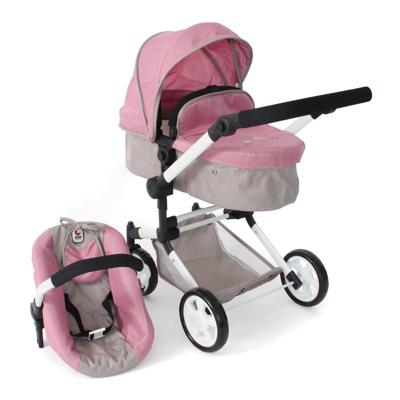 Combi-poppenwagen Linus - Beertjes Combi-poppenwagen Linus - Beertjes