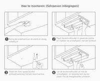 Joseph Joseph RollGrip Keukenrolhouder RVS - thumbnail