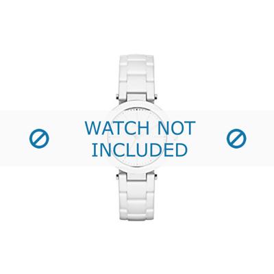 DKNY horlogeband NY2291 Keramiek Wit