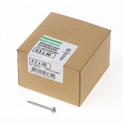 Spaanpl.schr.geg.poz.ck 4.5x40 Spaanpl.schr.geg.poz.ck 4.5x40