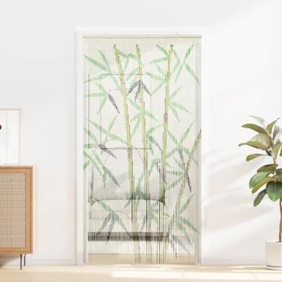 Insectengordijn bamboe print 100x220 cm bamboe