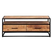 Tv-dressoir Logan - mangohout - 48x120x45 cm - thumbnail