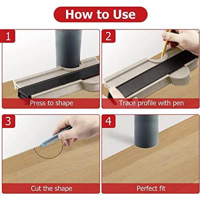 TOOLCRAFT 1595613 Profielmal 254 mm (max) TOOLCRAFT 1595613 Profielmal 254 mm (max)