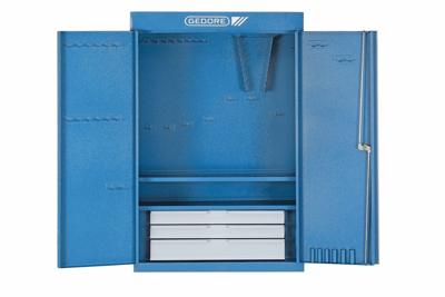 Gedore 6612600 1400 L Kast (b x h x d) 650 x 970 x 250 mm Blauw