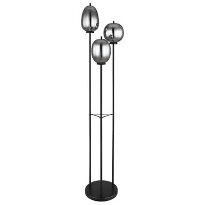 Globo Staande vloerlampBlacky zwart 3-lichts - 15345-3SS
