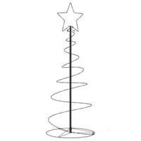 VidaXL Led-kerstboom 80 leds warm wit 120 cm - thumbnail