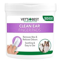 Vets Best clean ear finger pads - thumbnail