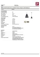 Paulmann Neordic Rolad 79609 Hanglamp LED E27 20 W Koper (mat), Zwart (mat) - thumbnail