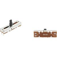 TRU COMPONENTS F2031N Schuifpotmeter 10 kΩ Mono 0.1 W Lineair 1 stuk(s) - thumbnail