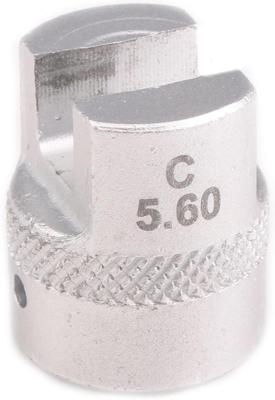 Bikeservice adapter adapter bst aluminum 5.6mm f bs5502