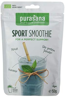 Purasana Sport smoothie shake vegan bio 150 Gram Purasana Sport smoothie shake vegan bio 150 Gram