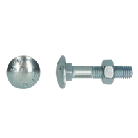pgb-Europe PGB-FASTENERS | Houtbout 4.8 DIN 603/555 M 10x170 Zn | 25 st 603001010001704 - thumbnail