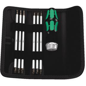 Wera Kraftform Kompakt Vario RA Wisselklingset 7-delig Plat, Kruiskop Phillips, Kruiskop Pozidriv, Binnen-Torx, Inbus Werkplaats Wera Kraftform Kompakt Vario RA Wisselklingset 7-delig Plat, Kruiskop Phillips, Kruiskop Pozidriv, Binnen-Torx, Inbus Werkplaats