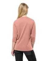 Jack wolfskin Crosstrail 3/4 T-Shirt Dames Rose Dawn S - thumbnail