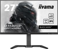 Iiyama G-Master Black Hawk GB2745QSU-B2 Gaming monitor Energielabel E (A - G) 68.6 cm (27 inch) 2560 x 1440 Pixel 16:9 1 ms HDMI, DisplayPort, Hoofdtelefoon - thumbnail