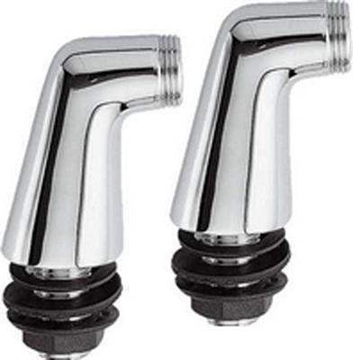 Riko badrand koppelingen set 1/2 x 3/4 chroom