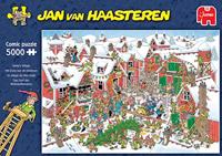 Jumbo Jan van Haasteren Het dorp van de kerstman 5000 stukjes - thumbnail