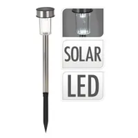 Pro Garden solarlamp 360mm rvs set van 7stuks - thumbnail