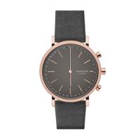 Horlogeband Skagen SKT1207 Leder Grijs 20mm - thumbnail
